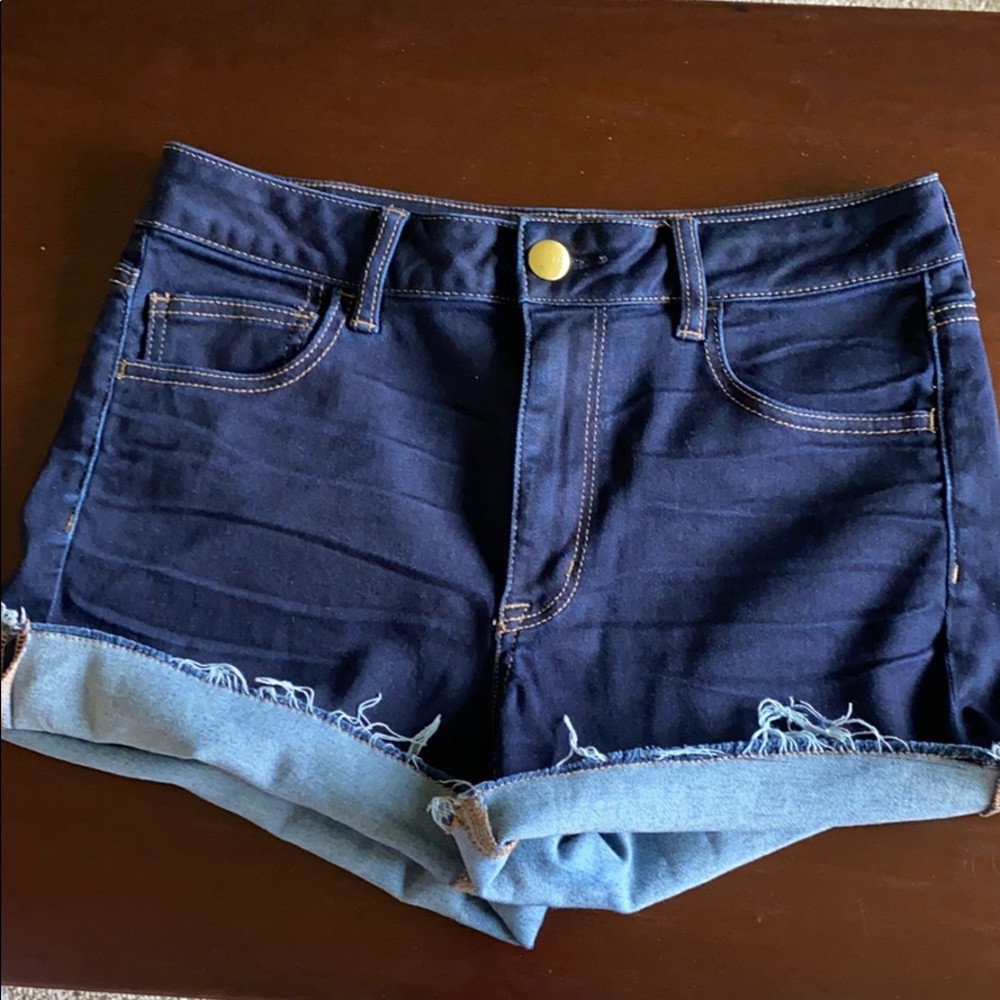 american eagle jean shorts!